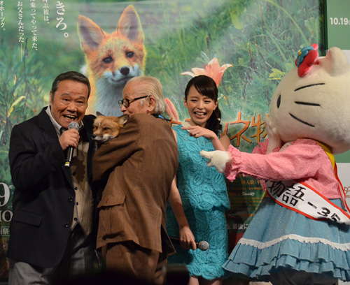 【画像・写真】西田敏行　映画試写会で阪神にエール「ＣＳ負けるな」