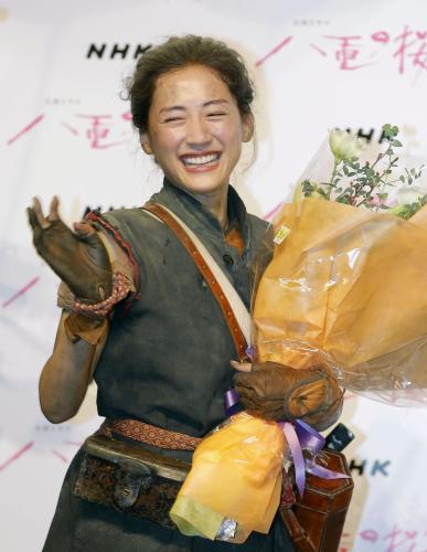 【画像・写真】綾瀬はるか「八重の桜」撮影終了「熱を感じた」と声詰まらせる