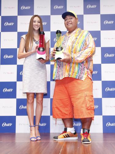 【画像・写真】道端カレン「ミキサーの概念覆す」全米Ｎｏ・１「オスター」初上陸