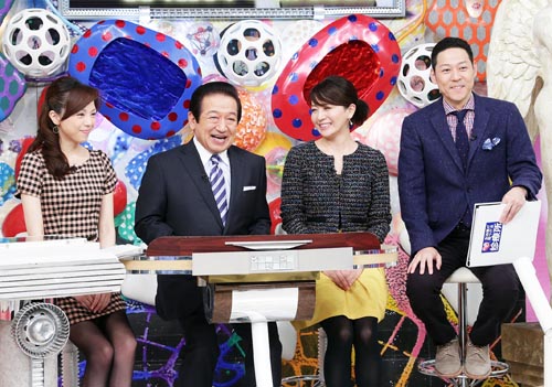 「主治医が見つかる診療所」２時間スペシャルに出演するテレビ東京の大橋未歩アナウンサー（左から３番目）ら