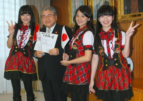 【画像・写真】ＪＫＴ４８が札幌市ＰＲ　インドネシア観光客誘致で魅力発信
