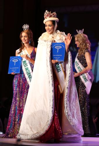 【画像・写真】ミス・インターナショナル　フィリピン代表が女王