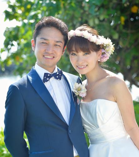 【画像・写真】保田圭　ハワイで挙式　イタリア料理研究家と幸せの絶頂「夢のような時間」