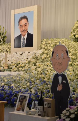 【画像・写真】永井一郎さん葬儀　波平さんに感謝「ばっかも～ん！」出棺