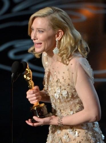 アカネミー賞で主演女優賞を受賞したケイト・ブランシェット