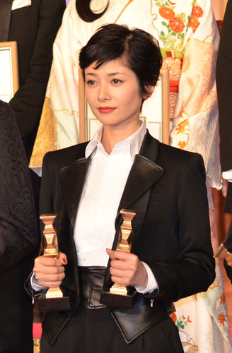 日本アカデミー賞で最優秀主演と最優秀助演の女優賞をダブル受賞した真木よう子