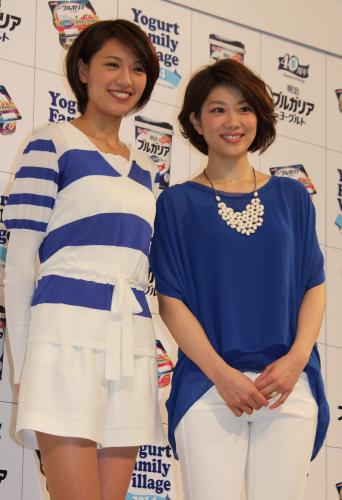 【画像・写真】潮田玲子＆浅尾美和　子供は「同じタイミングでできたら」