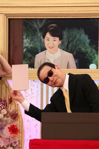 中継で出演する吉永小百合にタモリも大喜び＝フジテレビ「笑っていいとも！グランドフィナーレ」から