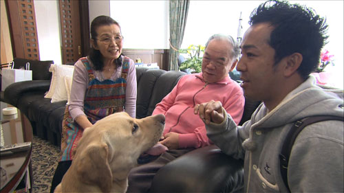 【画像・写真】「ポチたま・まさはる君」火曜午後７時に　西村京太郎氏宅へ