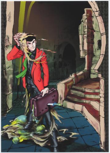 【画像・写真】小栗ルパンは短いもみあげ　メイサ不二子は限界露出に挑戦