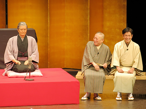 【画像・写真】そっくりや！改良「米朝アンドロイド」　ざこばも仰天