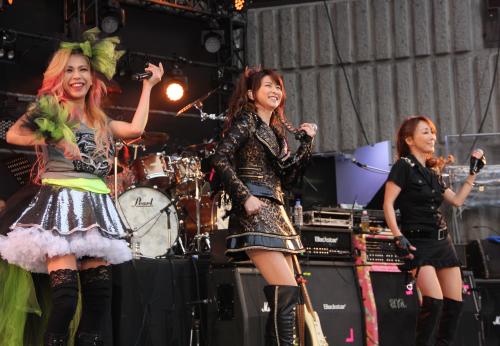 【画像・写真】森高千里　ミニスカで２６年ぶり野音登場「すごい楽しかった」