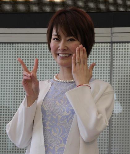 【画像・写真】遠野なぎこ　子づくりに意欲！１０日に新婚旅行出発