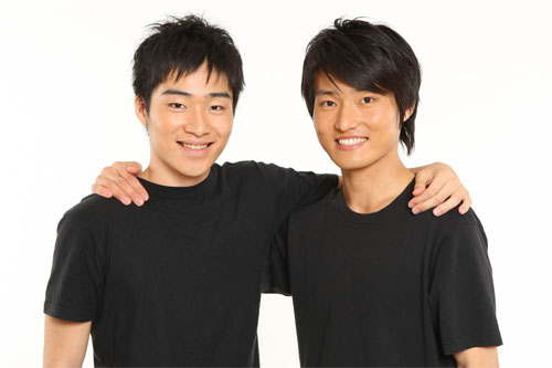 「ＪＡＰＡＮ　ＥＸＰＯ」出演が決まったジャルジャルの後藤淳平（左）と福徳秀介