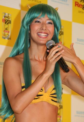 【画像・写真】すみれが初コスプレ　ラムちゃんに変身「そのまま飛んできたっちゃ！」