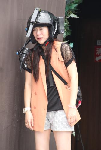 【画像・写真】椿鬼奴　お化け屋敷で号泣、放心…年内オメデタ宣言も出た～！？