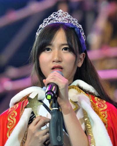 【画像・写真】ＳＮＨ４８第１回総選挙　宮澤佐江圏外もチームメート躍進に涙