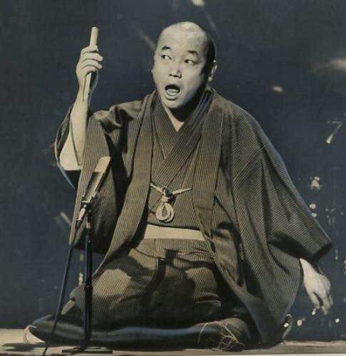 ８５年、ジャズメン・坂田明のコンサートにゲスト出演し、落語を披露した桂枝雀さん