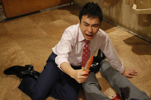 【画像・写真】１３年前と変わらぬ八嶋智人　「ＨＥＲＯ」第６話は遠藤が逮捕…