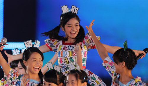 【画像・写真】チーム８中野郁海「鳥取の子」から47都道府県のど真ん中へ