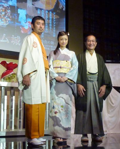 【画像・写真】上戸彩「楽しみでわくわく」　10月から二条城で夜の芸術展