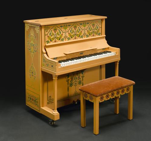 名画「カサブランカ」で使われ、約４億円で落札されたピアノ（ボナムズ社提供・共同）