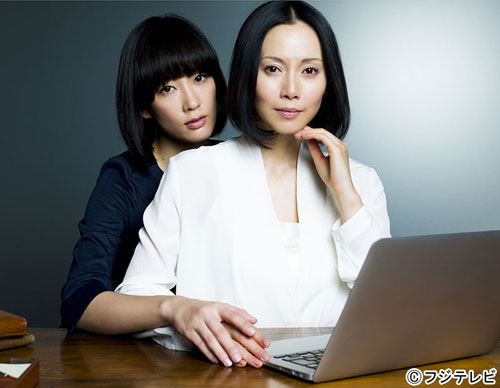 【画像・写真】中谷美紀＆水川あさみ「ゴーストライター」初回は１０・５％