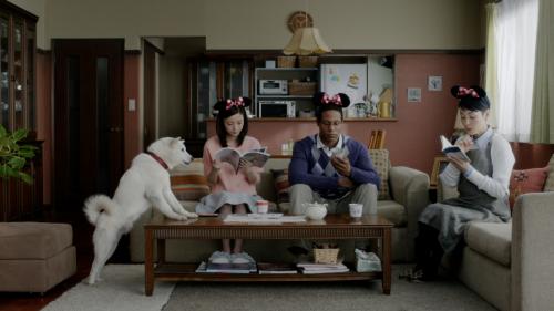 【画像・写真】「白戸家」が全員“ミニー化”　お父さん犬が魔法にかけられて…