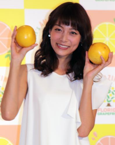 「フロリダグレープフルーツの日　２月２６日記念イベント」に登場した相武紗季