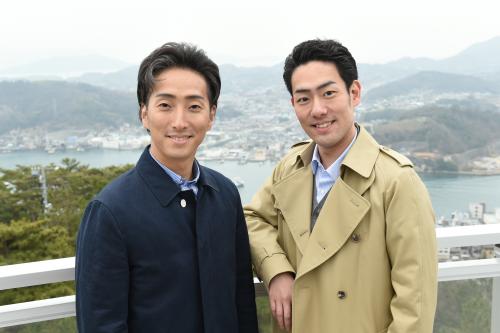 ２５日放送の「美しい日本に出会う旅」で初めての兄弟２人旅をした中村勘九郎（右）、七之助