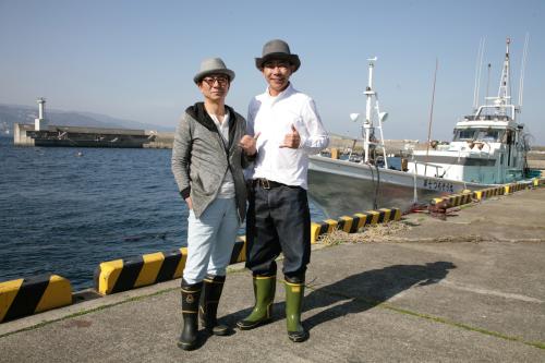 テレビ朝日の特番「旅する相棒」で伊豆を旅した水谷豊（左）と木梨憲武