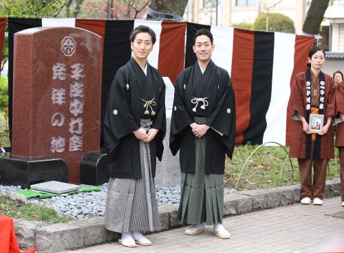 【画像・写真】浅草に新・鼠小僧！「野田版」勘三郎さんそっくり　勘九郎も太鼓判