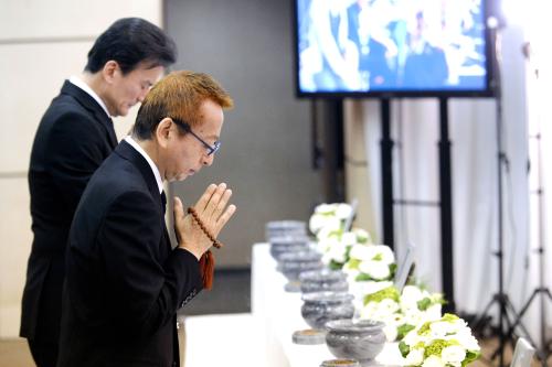 【画像・写真】加瀬邦彦さんと最後の別れ…加山がメッセージ「大好きな弟分」