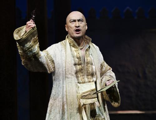 ニューヨークで、ミュージカル「王様と私」に出演する渡辺謙（リンカーンセンター・シアター提供、ＡＰ＝共同）