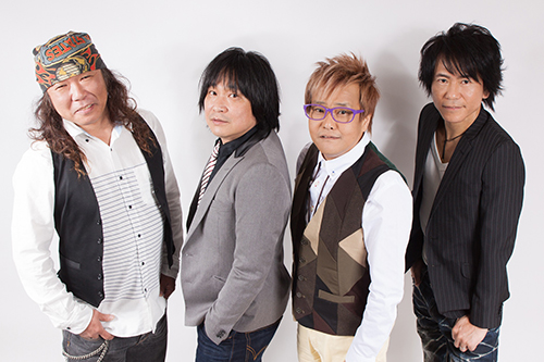 「Ｃ－Ｃ－Ｂ」のメンバー（左から）田口智治、渡辺英樹さん、笠浩二、米川英之