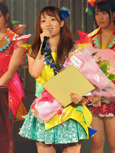 【画像・写真】小谷里歩「昨年から考えていた」　涙のＮＭＢ４８卒業発表