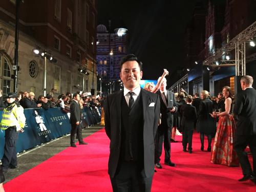 【画像・写真】有田哲平　英００７プレミア出席「横にボンドガールが欲しい」