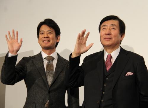 【画像・写真】唐沢寿明　妻ネタの質問に「記者の方？」とタジタジ