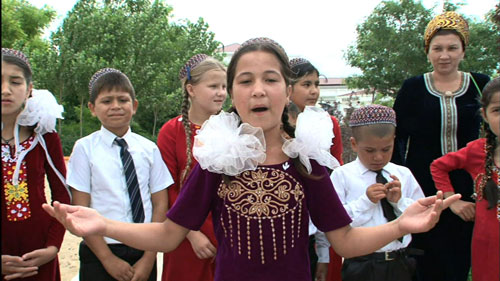 トルクメニスタンの子どもたち（C）テレビ東京