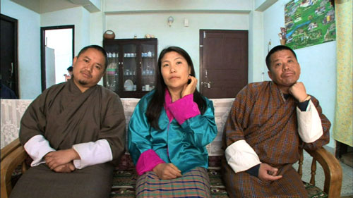 ブータン王奥のある家庭の夫婦（C）テレビ東京