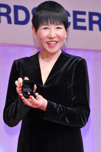 「第２７回日本ジュエリーベストドレッサー賞」表彰式に出席した和田アキ子