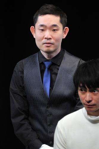 舞台「カサネ」初日記者発表会に出席した元キングオブコメディの今野浩喜
