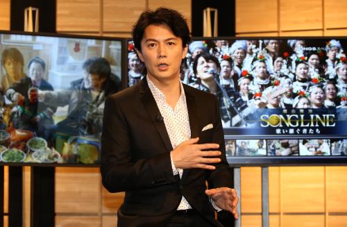 【画像・写真】福山雅治　歌で愛伝える風習共感も　愛妻へは…「家で歌わないっす」