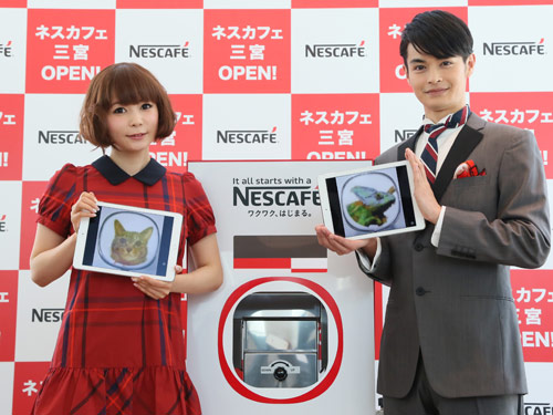 人生初のショートカットで登場した中川翔子。右は瀬戸康史