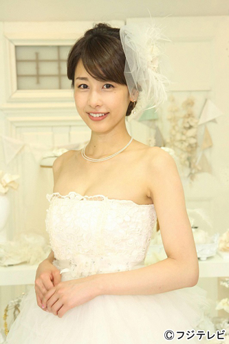 フジ「ホンマでっかTV」で花嫁姿を披露した加藤綾子アナウンサー