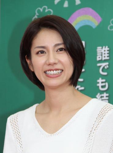 フジテレビ木曜劇場「早子先生、結婚するって本当ですか？」制作発表に登壇した松下奈緒