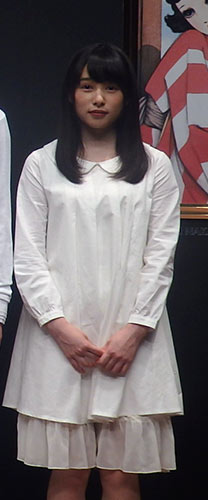 舞台「それいゆ」の製作発表に登場した桜井日奈子