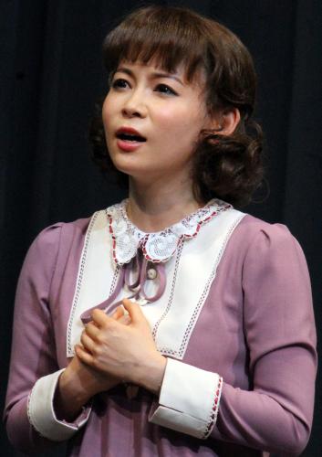 ミュージカル「ブラック　メリーポピンズ」公開ゲネプロに臨んだ中川翔子
