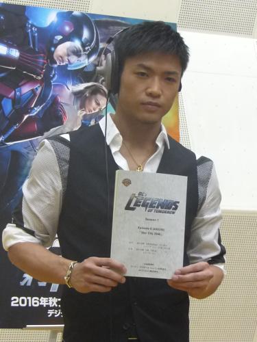 【画像・写真】数原龍友　声優デビュー！米ドラマ公開アフレコで悪役に