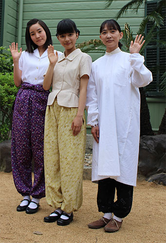 【画像・写真】朝ドラ「べっぴんさん」撮影開始　１９歳芳根京子いきなりママ役